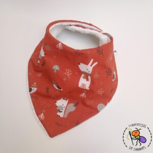 Babero bandana conejos