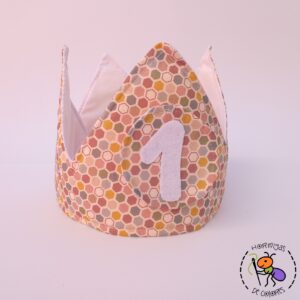 Corona panal pastel