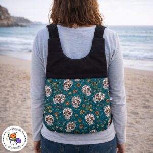 Mochila calaveras
