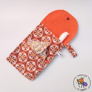 Neceser naranja mandalas