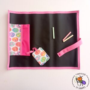 Pizarra enrollable 40x50 huevos pascua