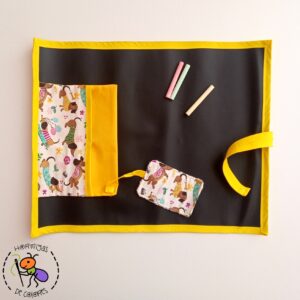 Pizarra enrollable 40x50 cm perros