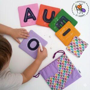 Juego vocales mayuscula