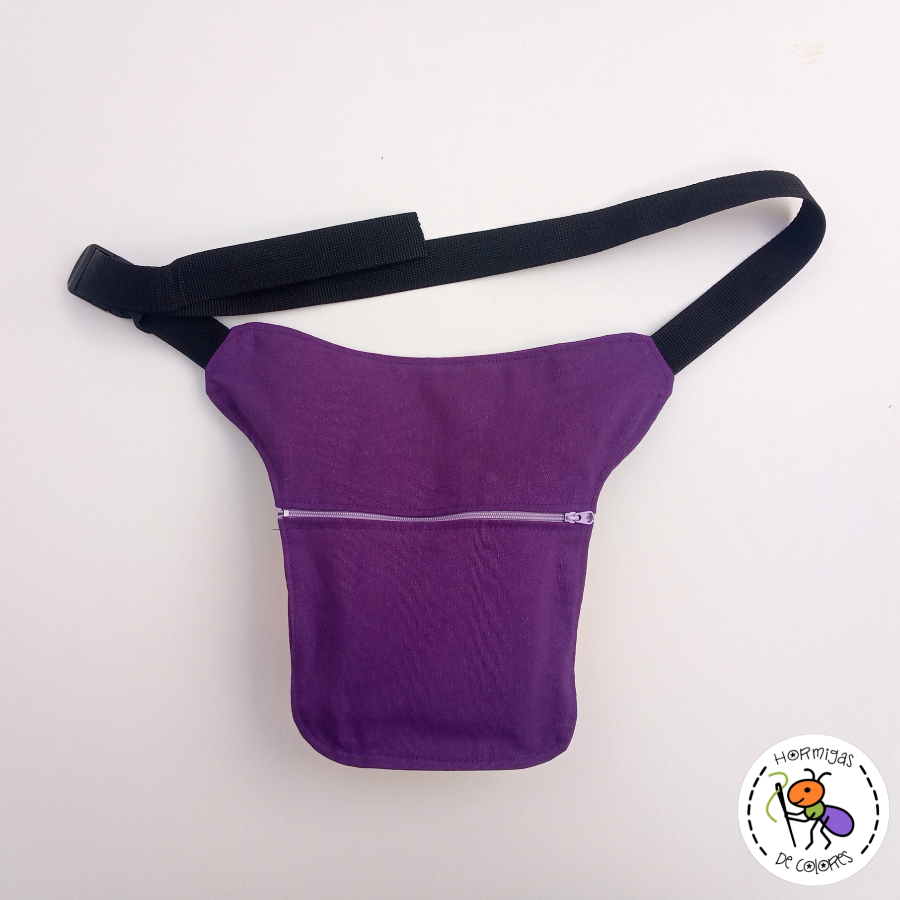 Riñonera africana morada - Imagen 4