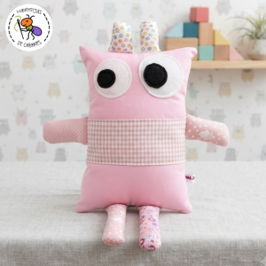 Peluche tonos rosas